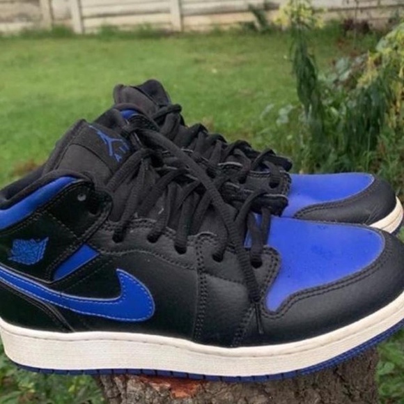 Nike air jordans blue mid royal - Picture 2 of 3